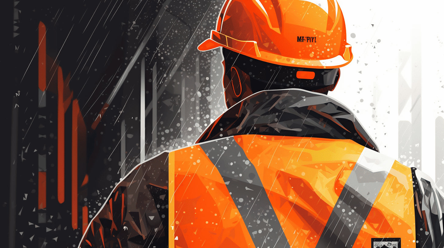 Rain gear for construction