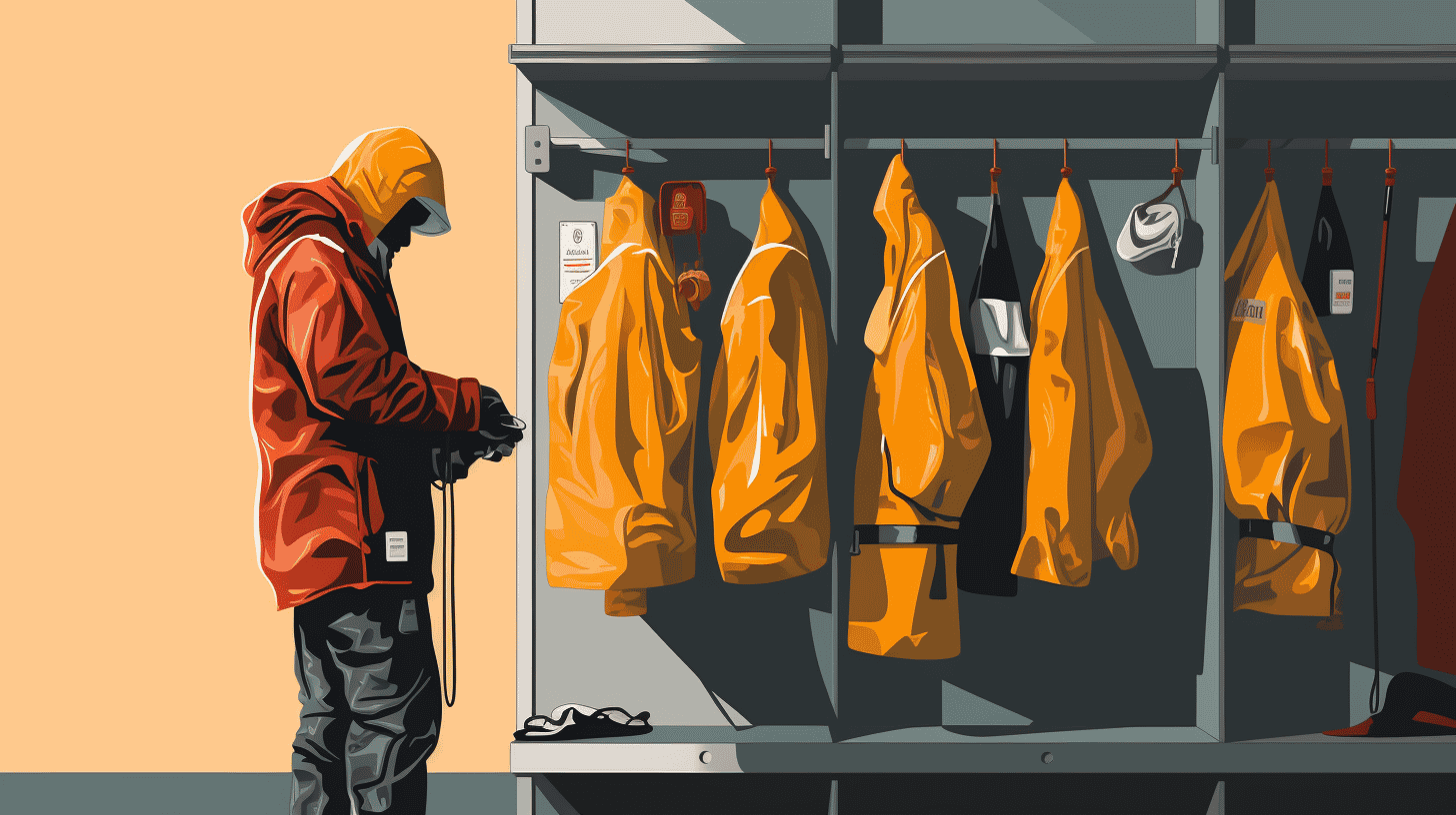 Construction Rain Gear Maintenance