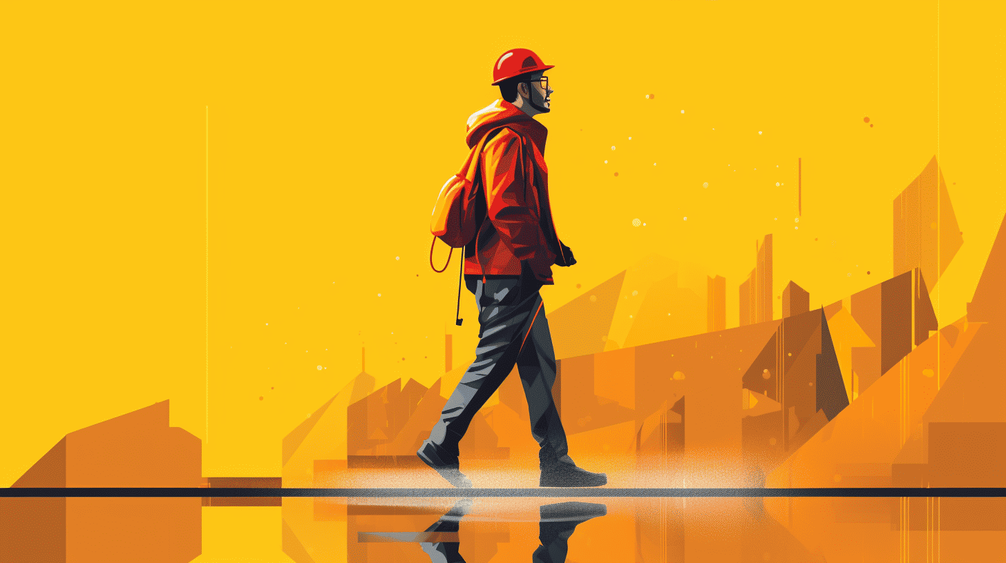 Construction Workers Rain Gear