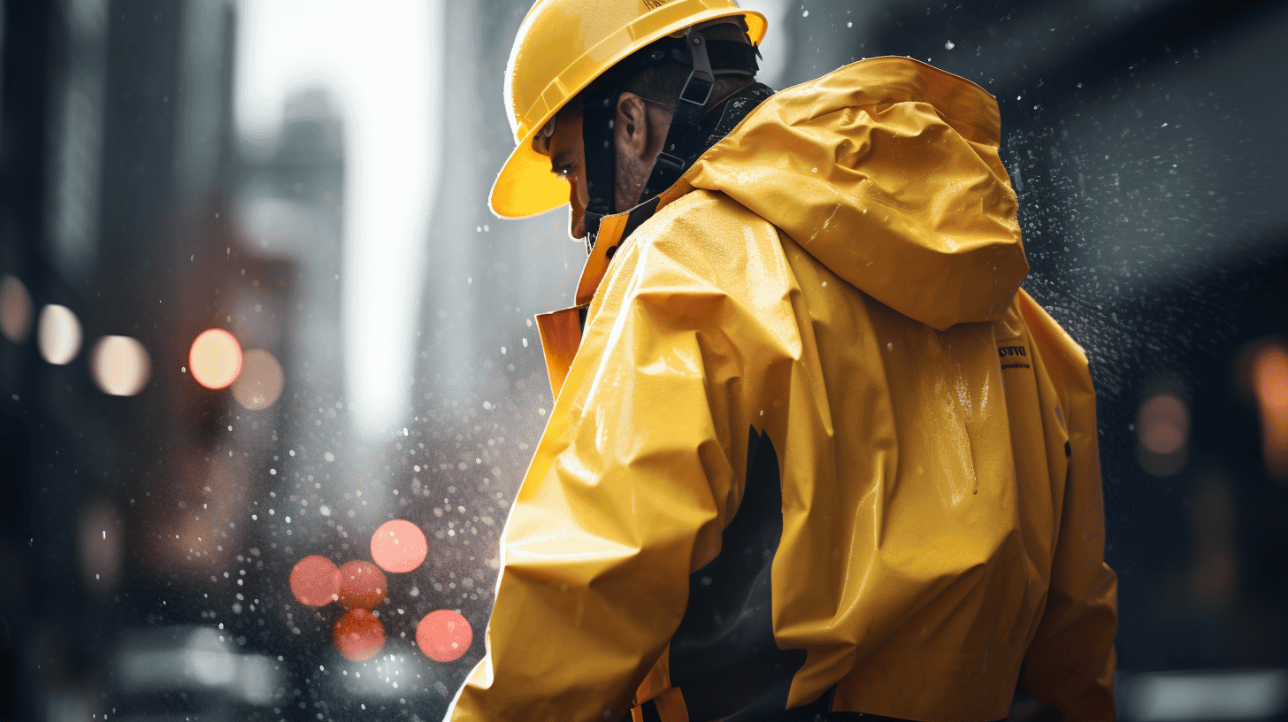 Rain Gear for Construction Workers